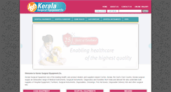 Desktop Screenshot of keralasurgicals.com